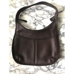 Vintage Coach Brown Leather Bag
